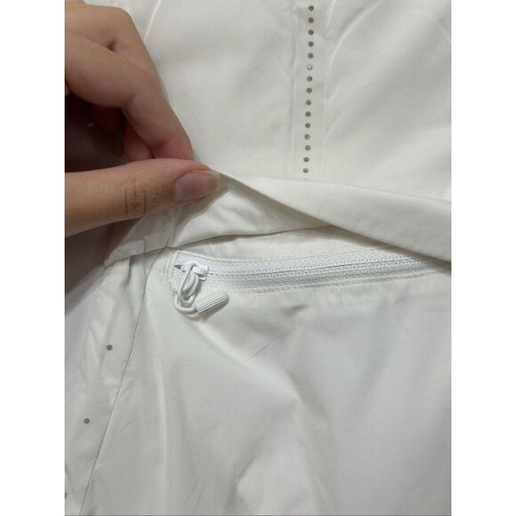 Lululemon Run For Cold White Vest Women's Size 2US - Picture 11 of 13